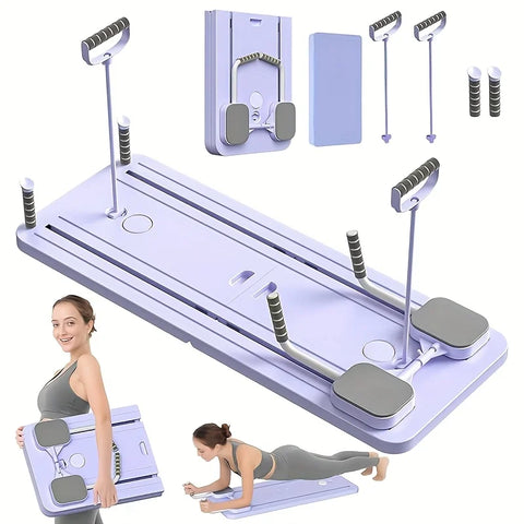 Pilates Reformer Board - Full Body Home Workout System