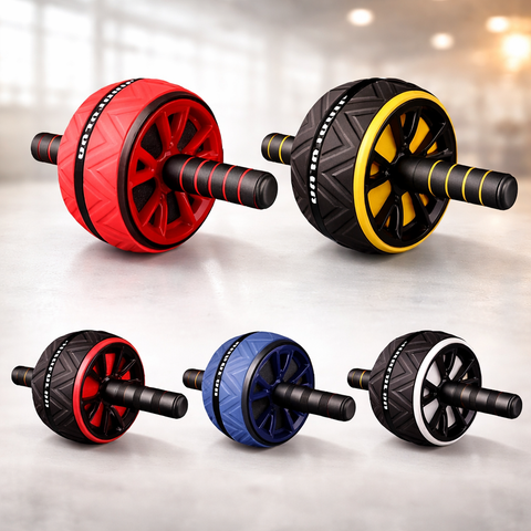 Ab Roller Wheel For Core Training - Non-Slip Gym Equipment