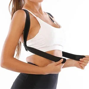 Posture Corrector For Men & Women - Adjustable Back Support