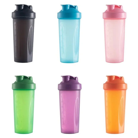 Protein Shaker Bottle 20Oz - Leak Proof With Mixer Ball