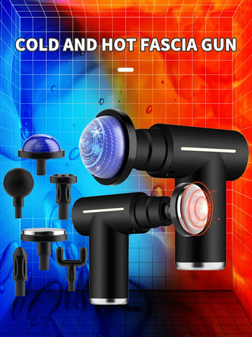 Massage Gun With Hot & Cold Therapy - 6 Heads