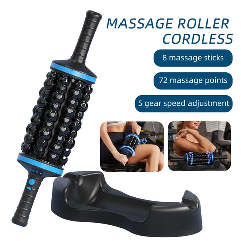 Electric Massage Roller For Back, Legs & Feet