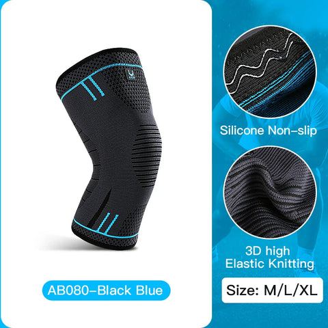 Compression Knee Sleeve For Running & Sports - Men & Women