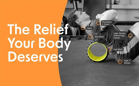 Yoga Wheel For Back Comfort & Stretching