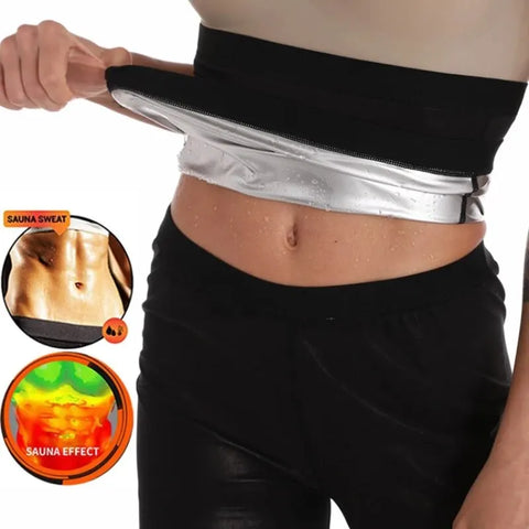 Waist Trimmer Unisex Belly Wrap Workout Sports Sweat Band Abdominal Trainer Weight Loss Body Shaper Tummy Control Compression Belt
