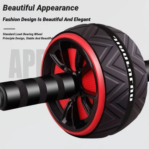 Ab Roller Wheel For Core Training - Non-Slip Gym Equipment