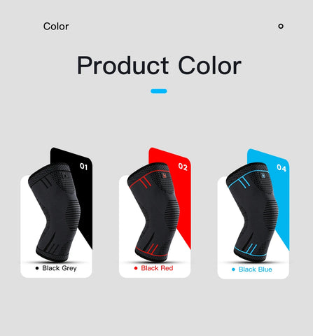 Compression Knee Sleeve For Running & Sports - Men & Women