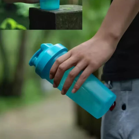 Protein Shaker Bottle 20Oz - Leak Proof With Mixer Ball