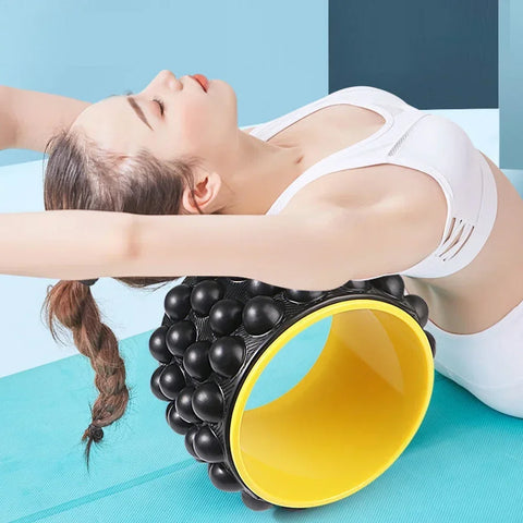 Yoga Wheel For Back Comfort & Stretching