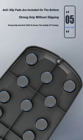 Portable Multifunctional Push-Up Board Set With Handles Foldable Fitness Equipment For Chest Abdomen Arms And Back Training