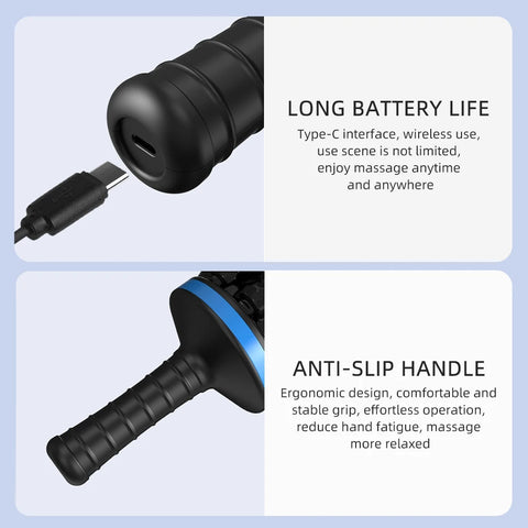 Electric Massage Roller For Back, Legs & Feet