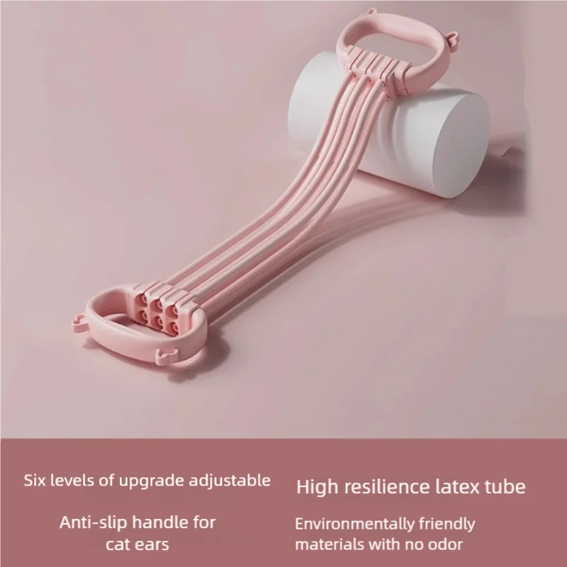 Yoga Stretch Strap With Loops - Flexibility Training