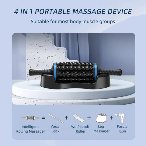 Electric Massage Roller For Back, Legs & Feet