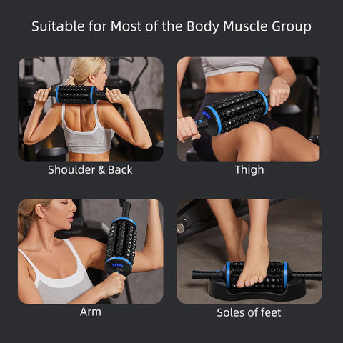 Electric Massage Roller For Back, Legs & Feet