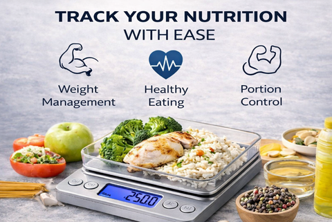 Digital Food Scale For Meal Prep - 0.1G Precision